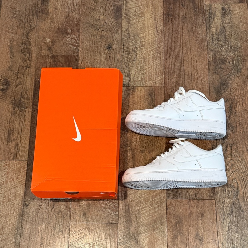 MENS NIKE AIR FORCE 1 WHITE🔥🔥